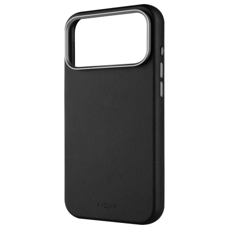 Fixed MagLeather | Back cover | Apple | iPhone 17 Pro Max | Leather | Black | MagSafe