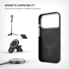 Fixed Back cover | Apple | iPhone 17 | Aramid fibers | Black | MagVelar with MagSafe