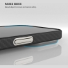 Fixed Back cover | Apple | iPhone 17 | Aramid fibers | Black | MagVelar with MagSafe