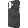 Fixed Back cover | Apple | iPhone 17 | Aramid fibers | Black | MagVelar with MagSafe