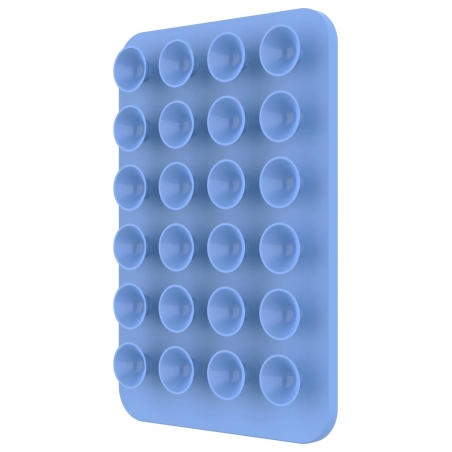 Fixed | MagMate | MagSafe Holder With Suction Cups | Apple | iPhone 12 and newer, or any phone with a MagSafe case | Liquid Sili