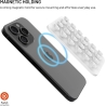 Fixed MagSafe holder with suction cups | Cup holder | Liquid silicone | White