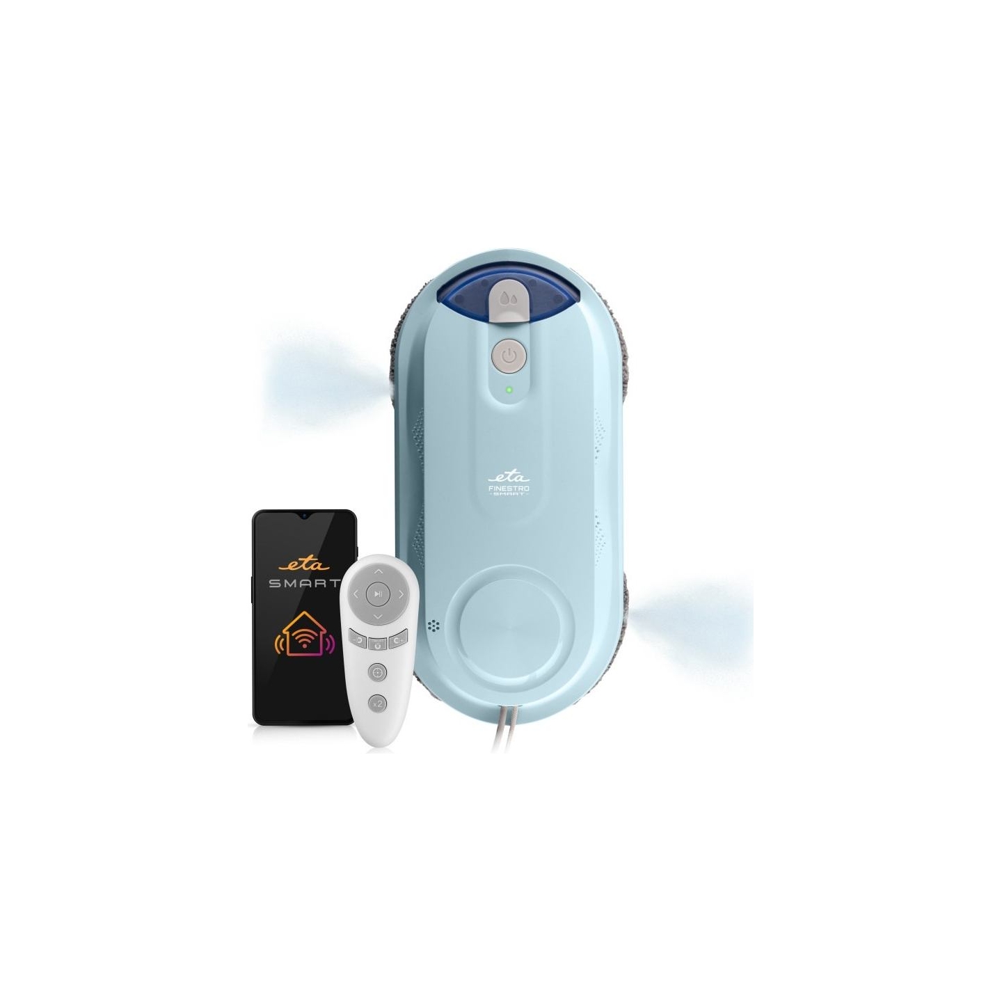 ETA Window Cleaner | ETA632990000 Finestro Smart | Corded | 5000 Pa | Light Blue
