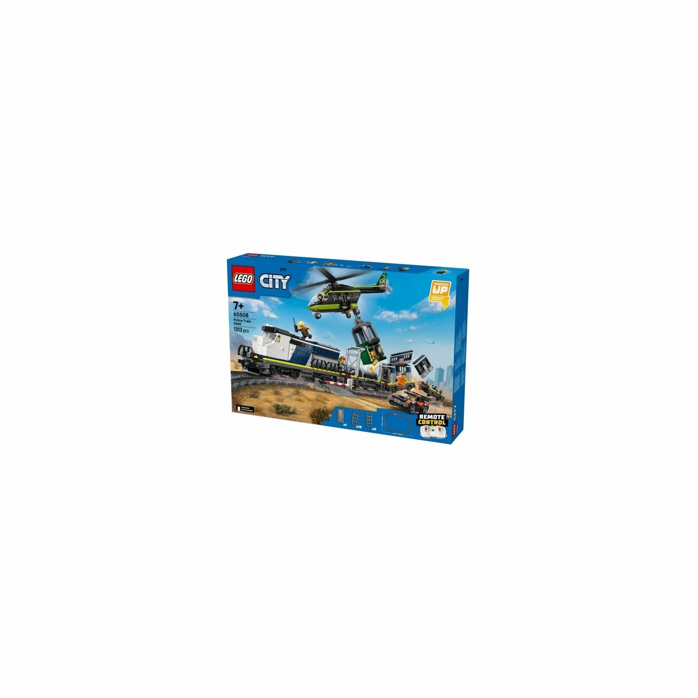 Lego City 60508 Police Train Heist