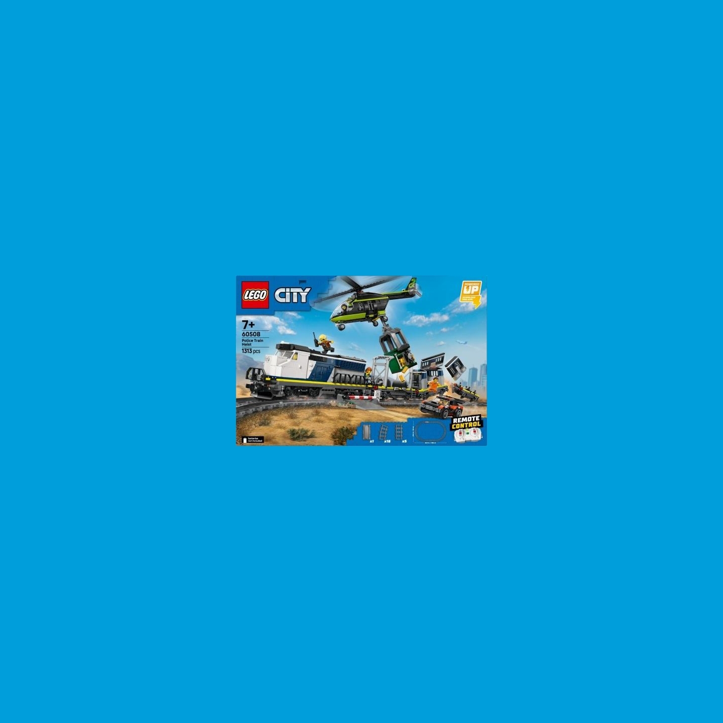 Lego City 60508 Police Train Heist