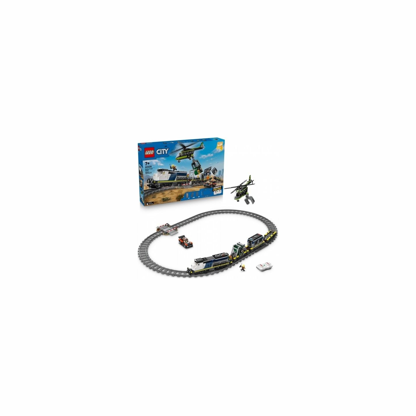 Lego City 60508 Police Train Heist