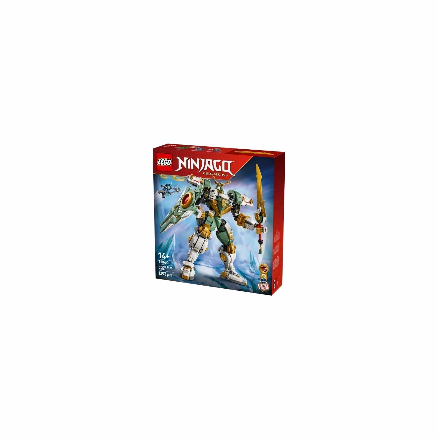 Lego Ninjago 71860 Lloyds Titan Mech 15th Anniversary