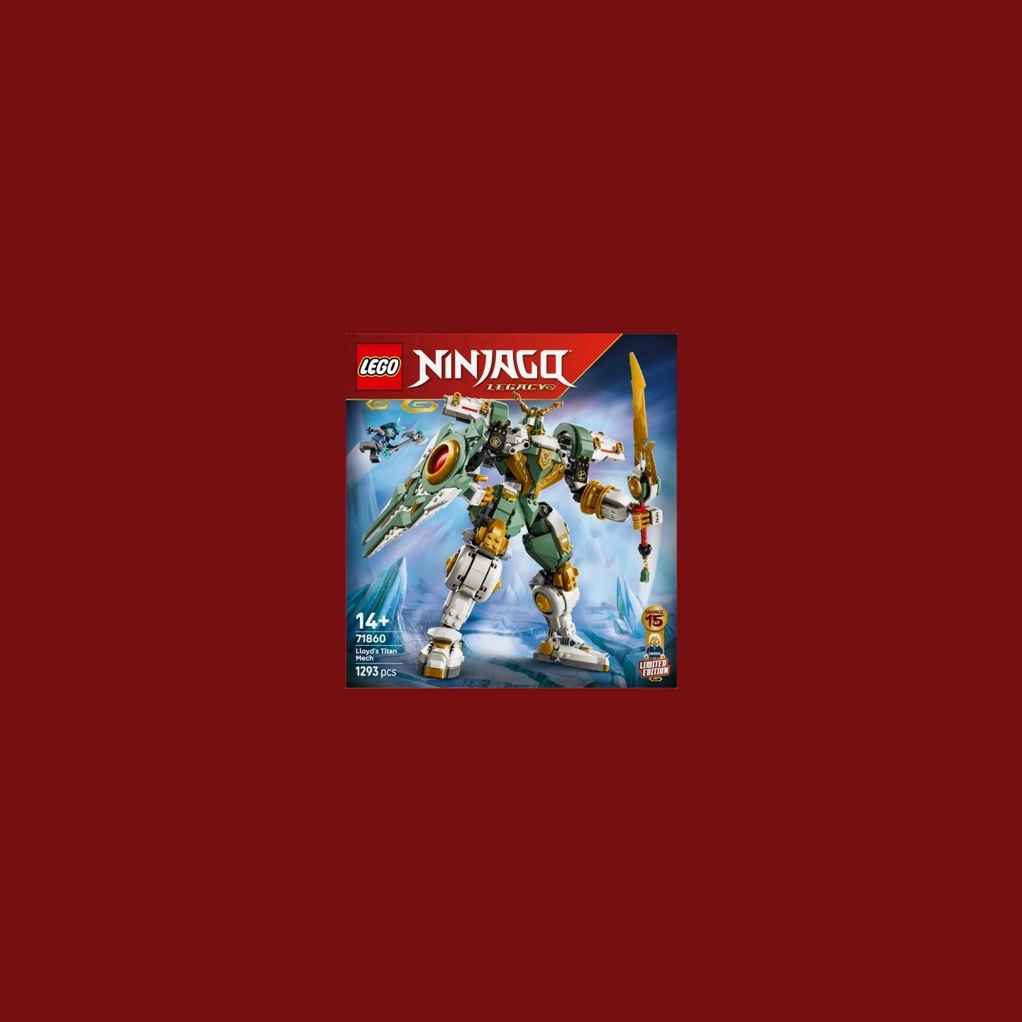 Lego Ninjago 71860 Lloyds Titan Mech 15th Anniversary