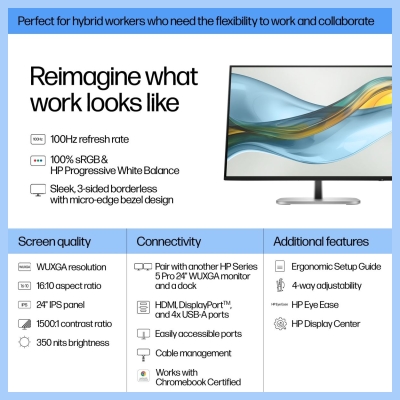 HP Series 5 Pro 524pn 23.8i WUXGA (EU)