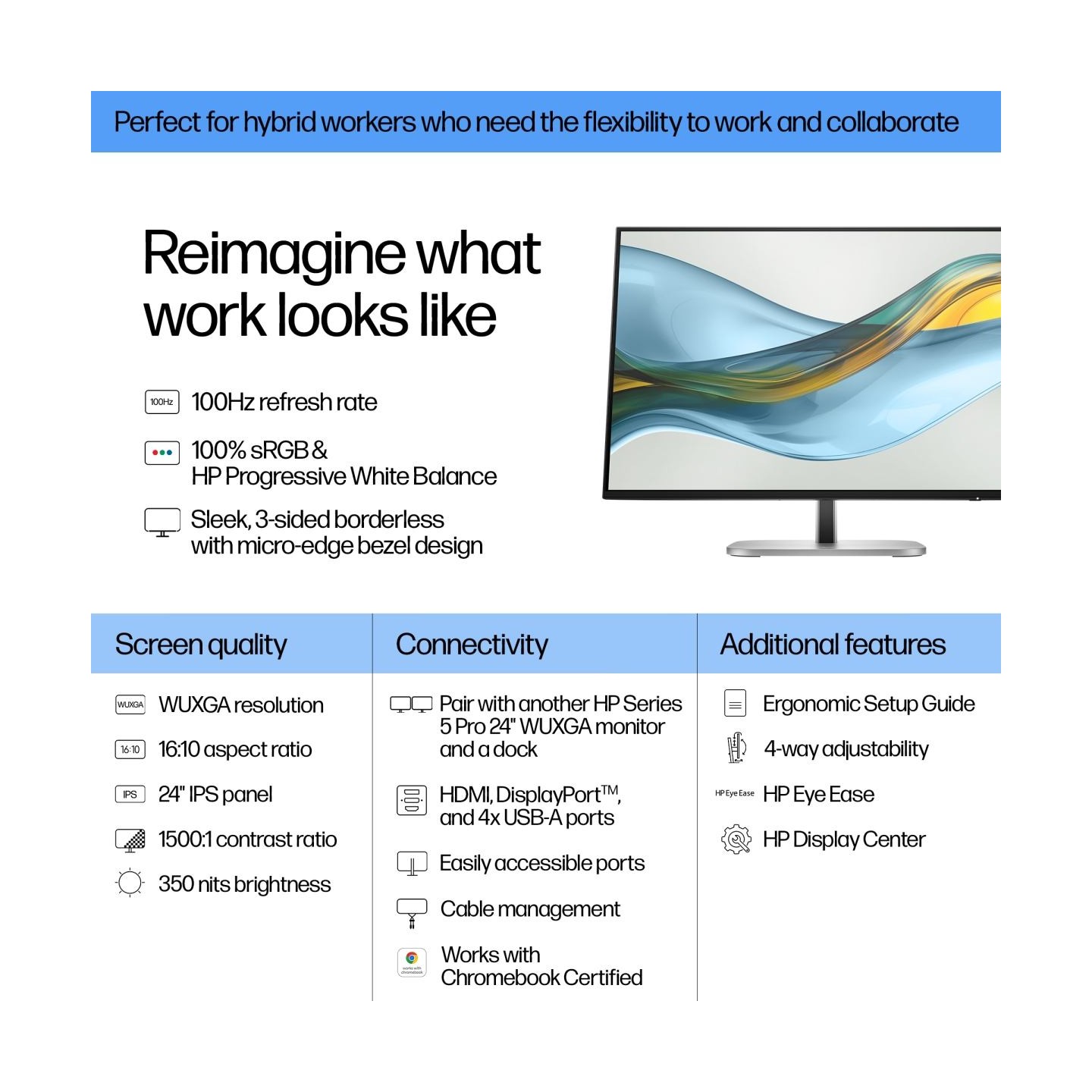 HP Series 5 Pro 524pn 23.8i WUXGA (EU)