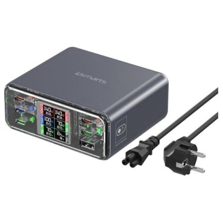 4Smarts Charging station 360W 5xUSB-C + 1xUSB-A GaN