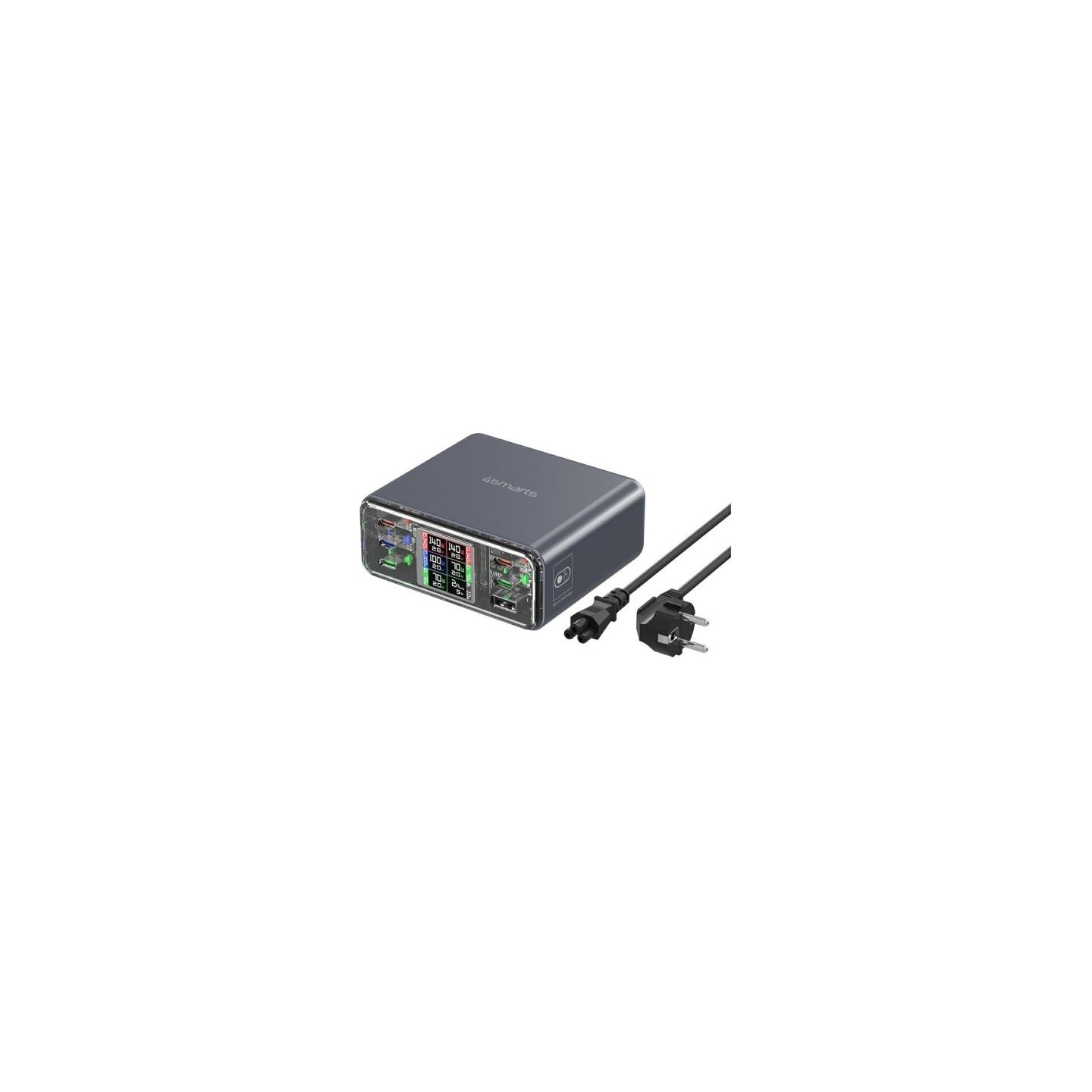 4Smarts Charging station 360W 5xUSB-C + 1xUSB-A GaN