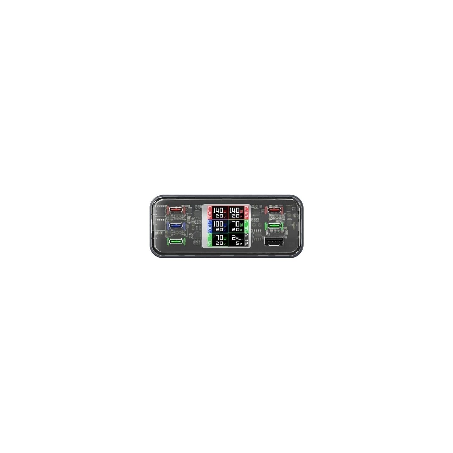 4Smarts Charging station 360W 5xUSB-C + 1xUSB-A GaN