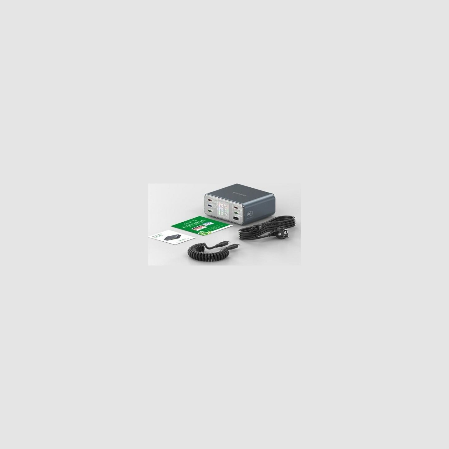 4Smarts Charging station 360W 5xUSB-C + 1xUSB-A GaN
