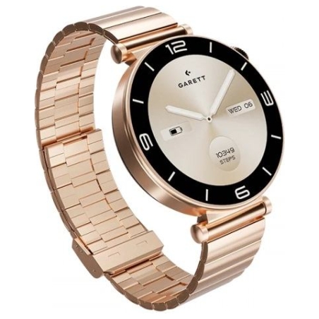 Garett Electronics SMARTWATCH GARETT ROSE GOLD STEEL