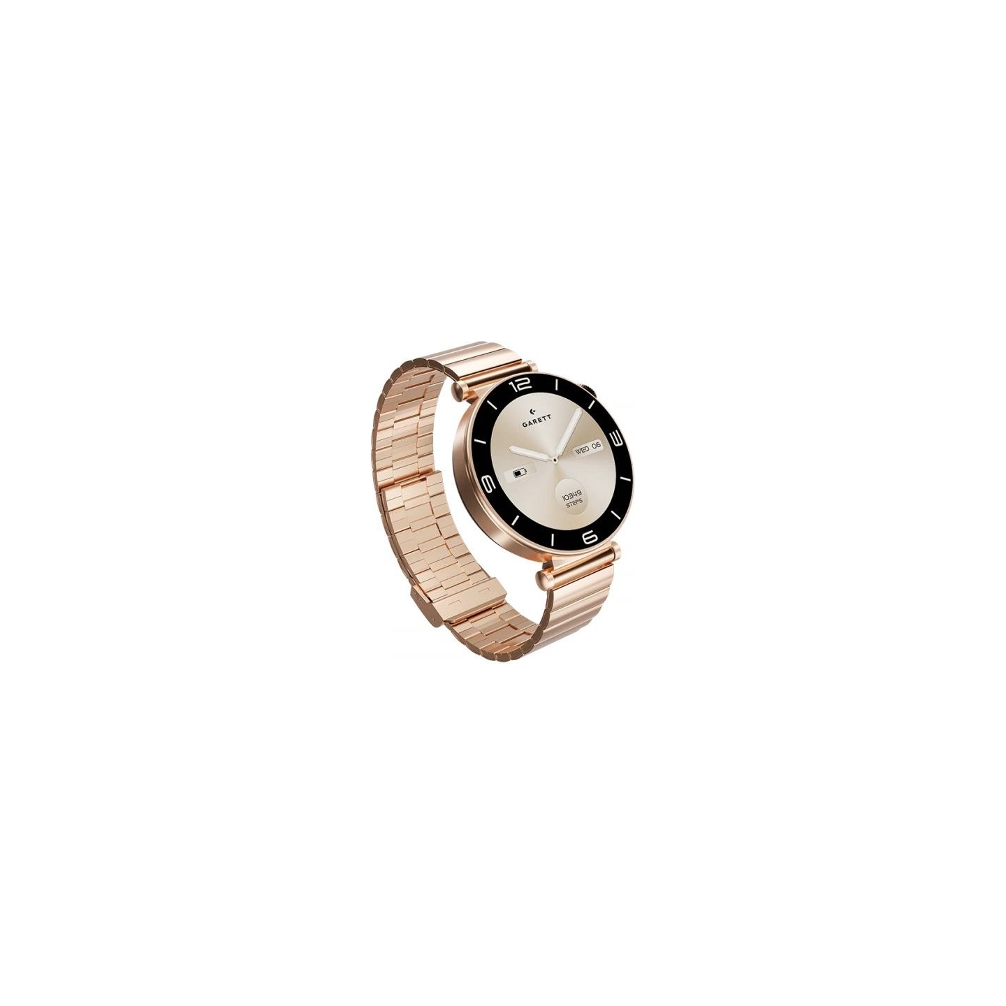 Garett Electronics SMARTWATCH GARETT ROSE GOLD STEEL