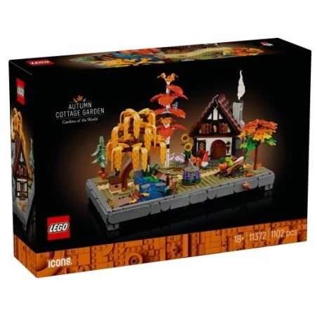 Lego Blocks Icons 11372 Autumn Cottage Garden