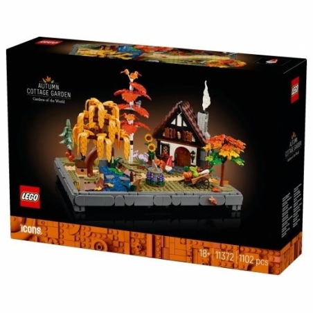 Lego Blocks Icons 11372 Autumn Cottage Garden