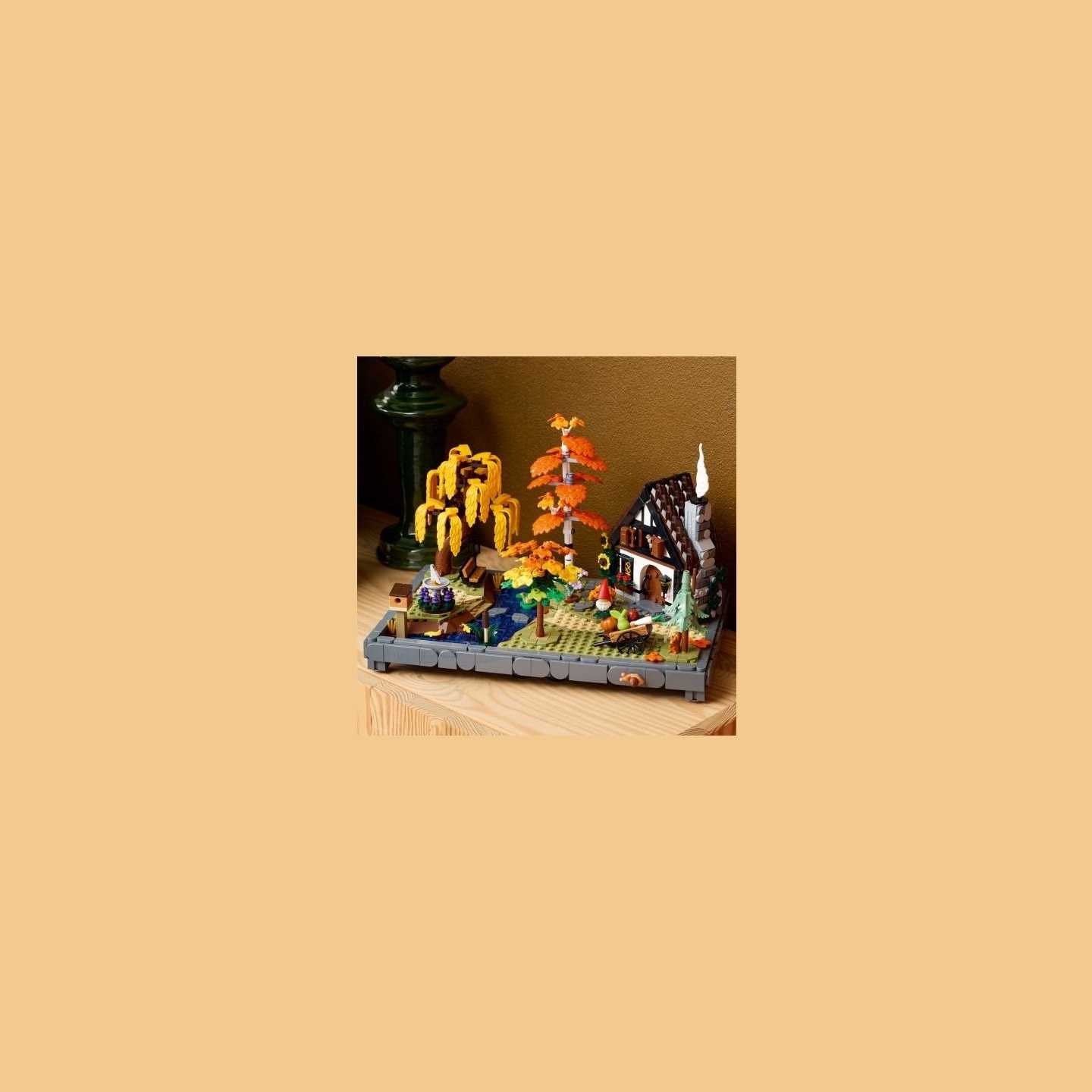 Lego Blocks Icons 11372 Autumn Cottage Garden