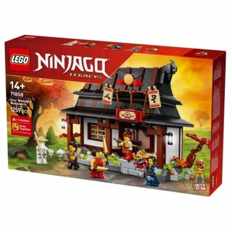 Lego Blocks Ninjago 71858 Four Weapons Blacksmith 15th Anniversary