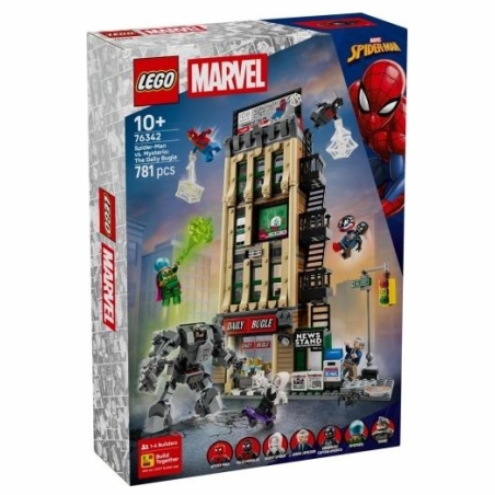 Lego Blocks Super Heroes 76342 Spider-Man vs. Mysterio: The Daily Bugle