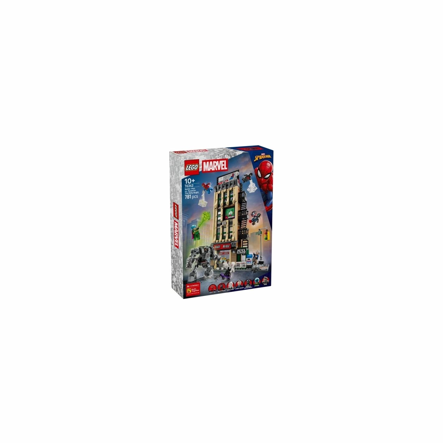 Lego Blocks Super Heroes 76342 Spider-Man vs. Mysterio: The Daily Bugle