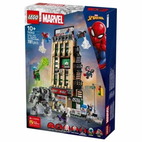 Lego Blocks Super Heroes 76342 Spider-Man vs. Mysterio: The Daily Bugle