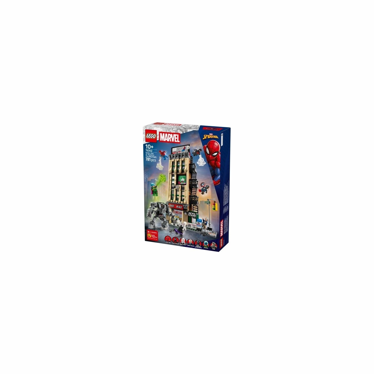 Lego Blocks Super Heroes 76342 Spider-Man vs. Mysterio: The Daily Bugle