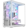 Modecom PC case Volcano Space XL ARGB Full Tower 5 fans, white