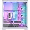 Modecom PC case Volcano Space XL ARGB Full Tower 5 fans, white