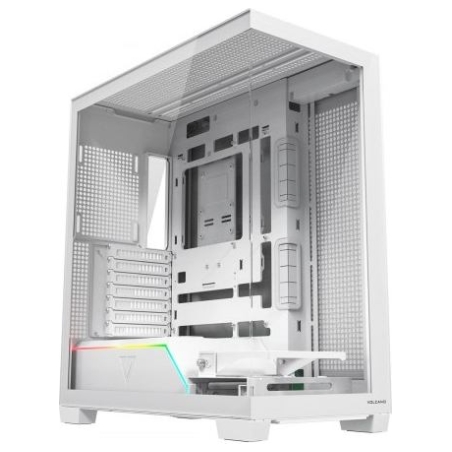 Modecom Case PC VOLCANO STELLAR PLUS ARGB MIDI NF White