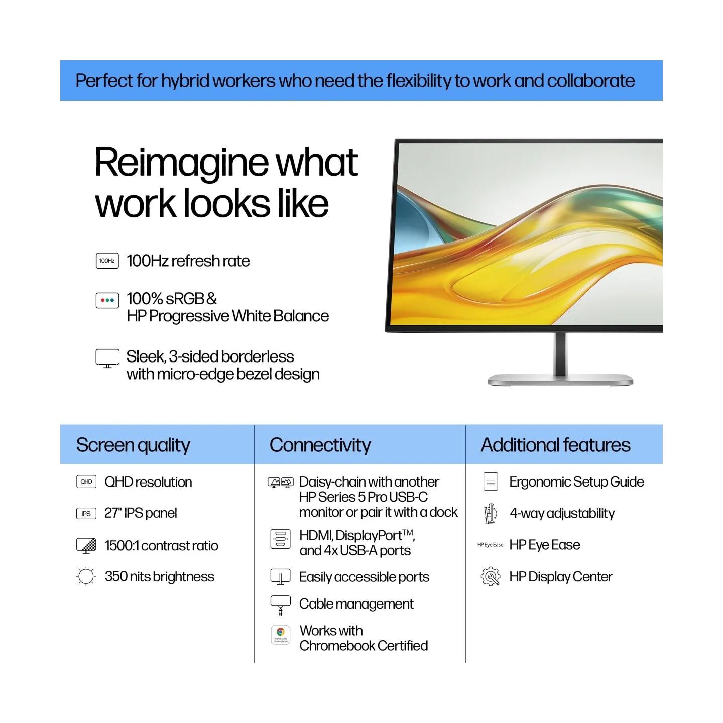 HP S5 Pro 527pq 27i QHD MNTR (EU)