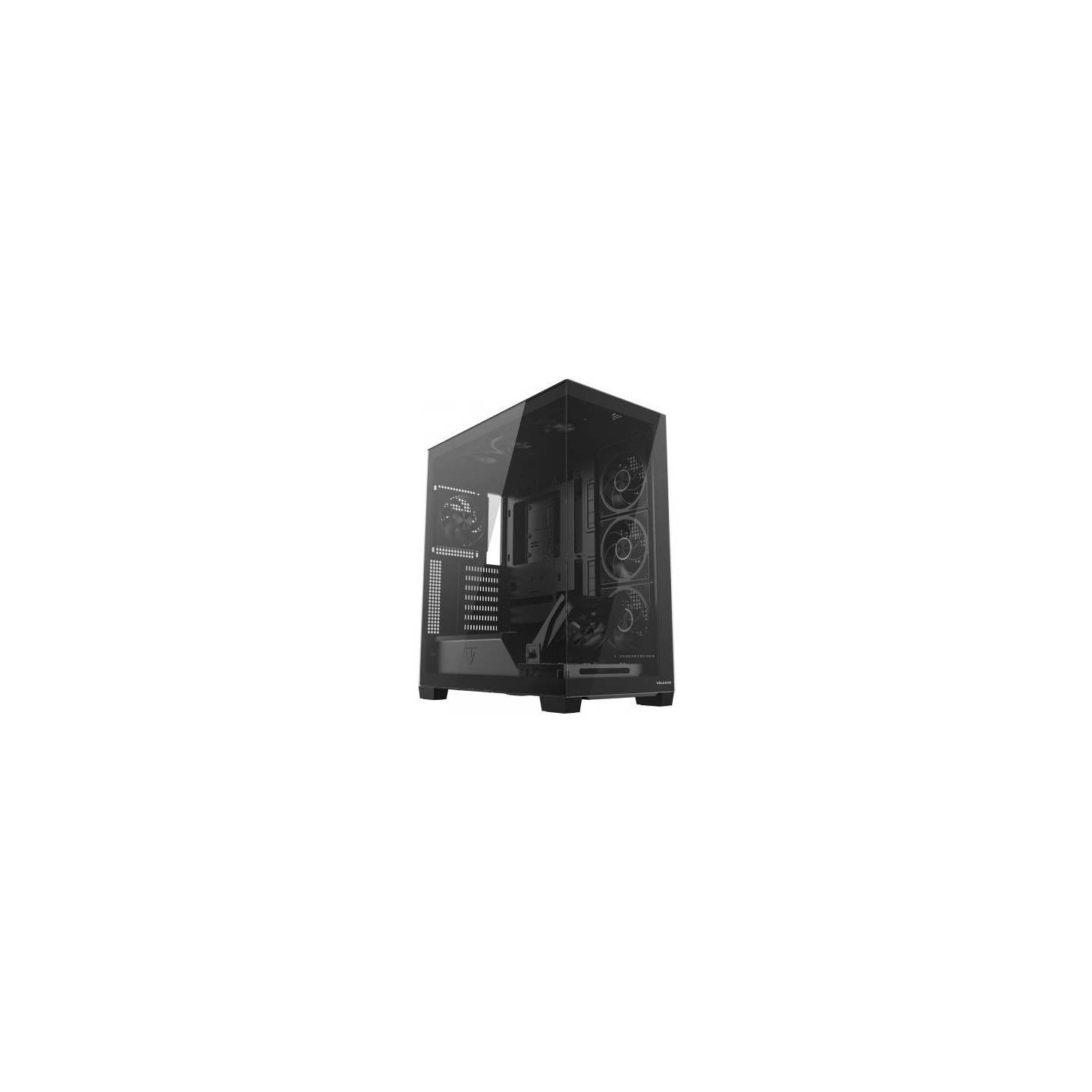 Modecom Case PC VOLCANO STELLAR PLUS ARGB MIDI 8F Black