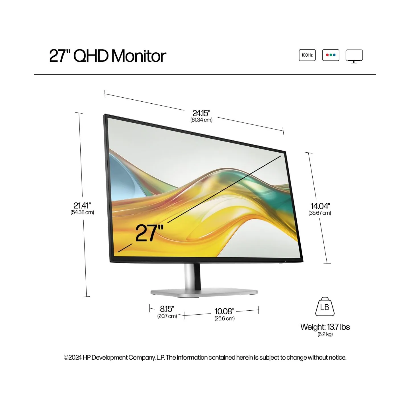 HP S5 Pro 527pq 27i QHD MNTR (EU)