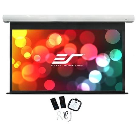 Elite Screens | Saker Series | SK100XHW-E12 | Diagonal 100 " | 16:9 | Viewable screen width (W) 221 cm | White
