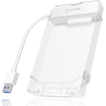 Raidsonic | ICY BOX | Adapter cable with protective a cover for 2.5" SATA hard disks to USB 3.0, blue Access LED | SATA | USB 3.