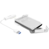 Raidsonic | ICY BOX | Adapter cable with protective a cover for 2.5" SATA hard disks to USB 3.0, blue Access LED | SATA | USB 3.