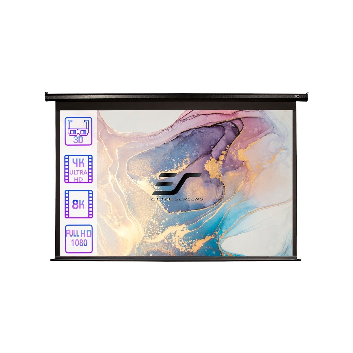 Elite Screens | Spectrum Series | Electric110H | Diagonal 110 " | 16:9 | Viewable screen width (W) 244 cm | Black