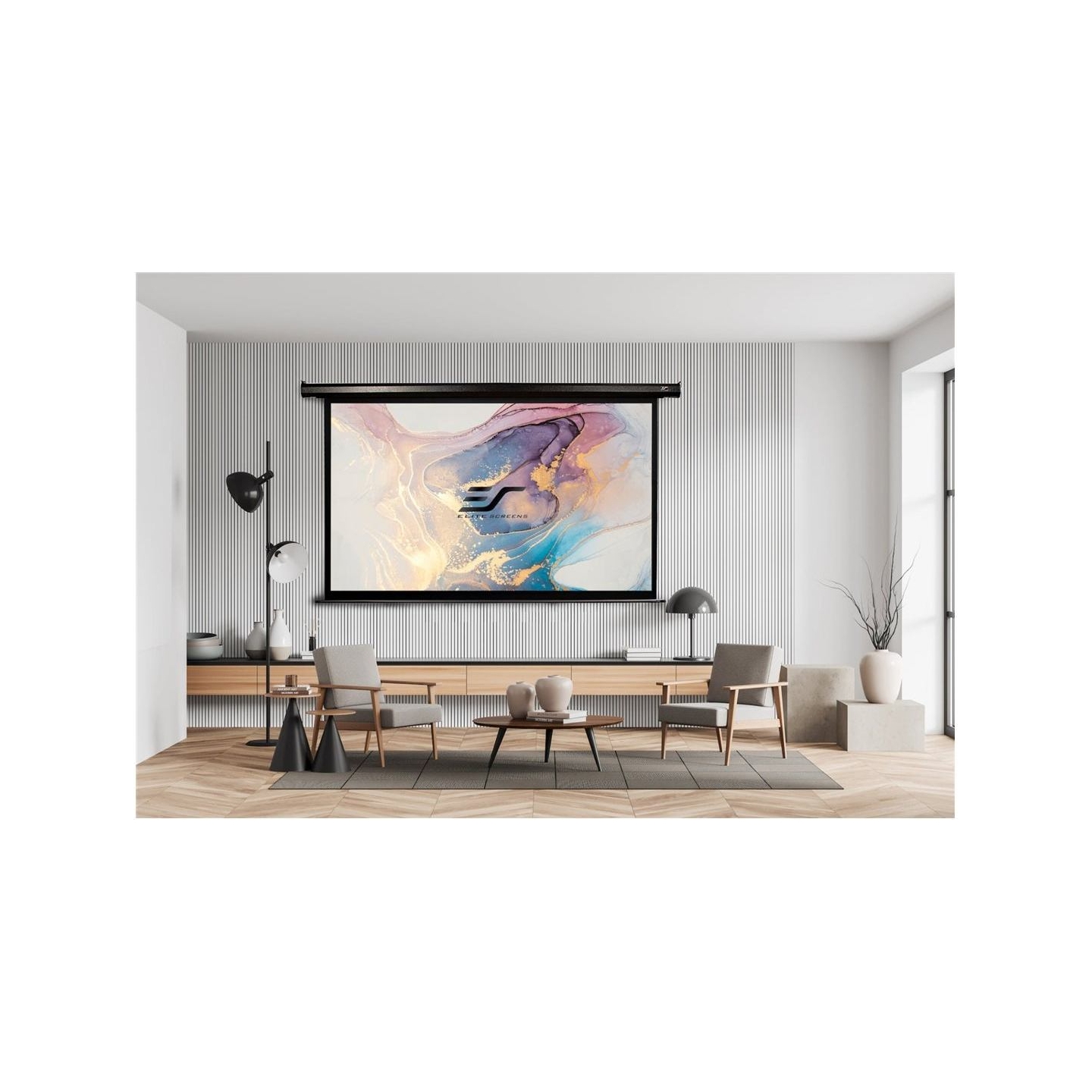 Elite Screens | Spectrum Series | Electric110H | Diagonal 110 " | 16:9 | Viewable screen width (W) 244 cm | Black