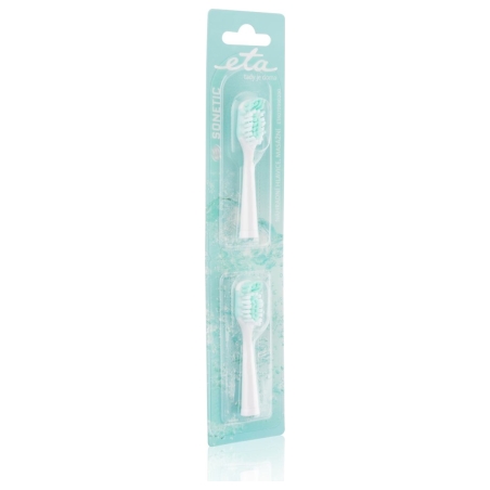 ETA | Toothbrush replacement for ETA0709 | Heads | For adults | Number of brush heads included 2 | Number of teeth brushing mod