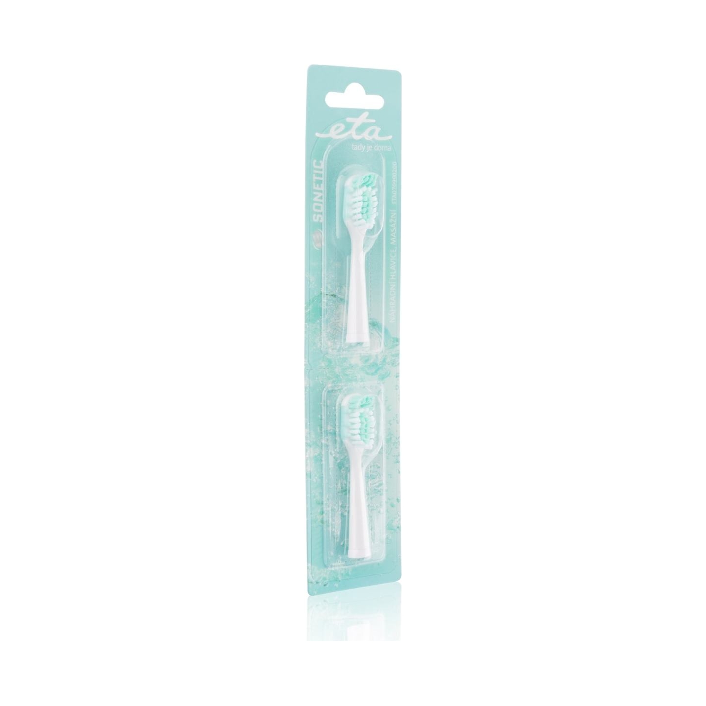 ETA | Toothbrush replacement  for ETA0709 | Heads | For adults | Number of brush heads included 2 | Number of teeth brushing mod