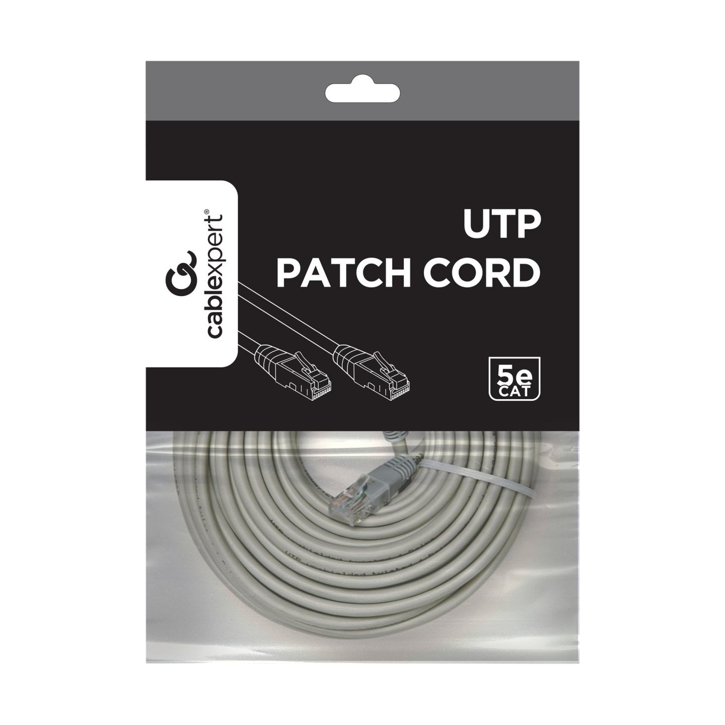 Cablexpert | PP12-15M | Grey RJ-45 | RJ-45