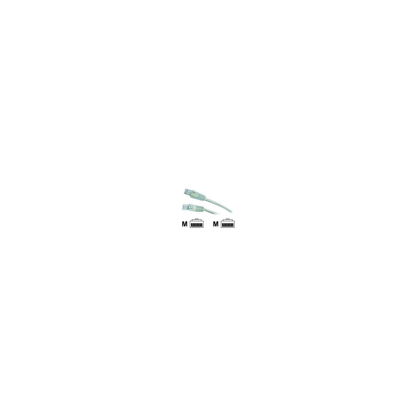 Cablexpert | PP12-15M | Grey RJ-45 | RJ-45
