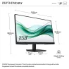 HP 324pv Series 3 Pro FHD Monitor - 24" 1920x1080 FHD 250-nit 100Hz AG, VA, HDMI/VGA, tilt, 3 years (replaces P24v) / 9U5C1AA#AB