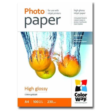 Colorway High Glossy Photo Paper | 230 g/m² | A4