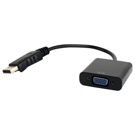 Cablexpert DisplayPort to VGA adapter cable, Black | Cablexpert
