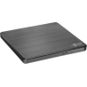 H.l Data Storage | Ultra Slim Portable DVD-Writer | GP60NB60 | Interface USB 2.0 | DVD±R/RW | CD read speed 24 x | CD write spee