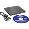 H.l Data Storage | Ultra Slim Portable DVD-Writer | GP60NB60 | Interface USB 2.0 | DVD±R/RW | CD read speed 24 x | CD write spee