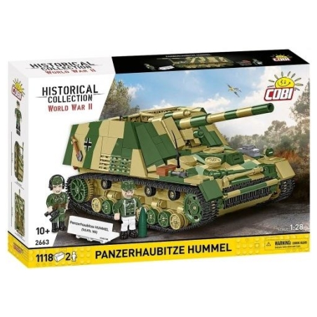 Cobi Klocki Blocks Panzehaubitze Hummel 1118 pieces