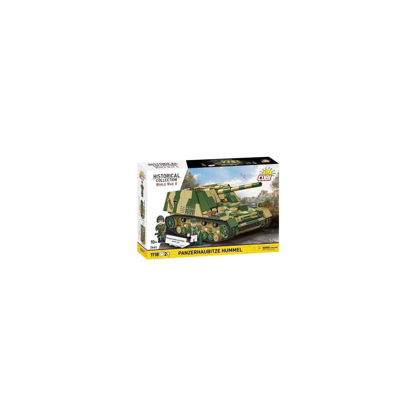 Cobi Klocki Blocks Panzehaubitze Hummel 1118 pieces